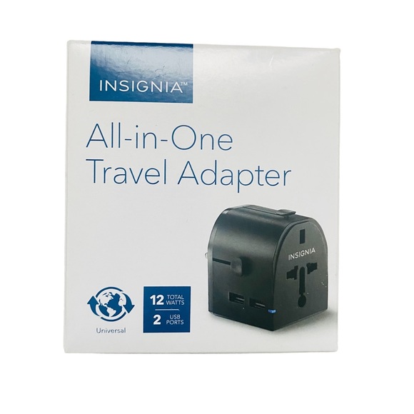 NWT Insignia All in One Travel Adapter - Picture 2 of 5